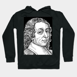 BLAISE PASCAL ink portrait Hoodie